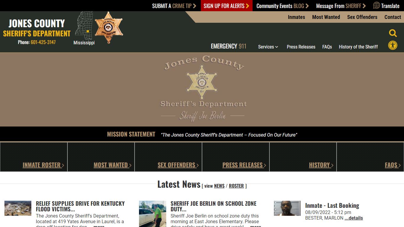 jonesso.com - Jones County Sheriff MS